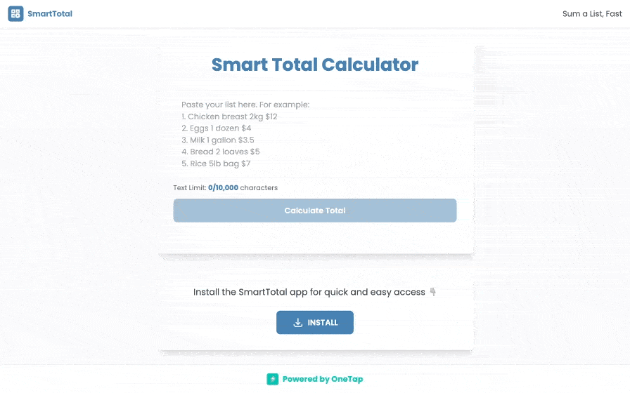 SmartTotal